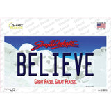 Believe South Dakota Novelty Sticker Decal