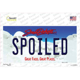 Spoiled South Dakota Novelty Sticker Decal