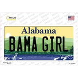 Bama Girl Alabama Novelty Sticker Decal