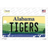 Tigers Alabama Novelty Sticker Decal