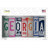 Georgia Art Novelty Sticker Decal