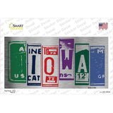 Iowa Art Novelty Sticker Decal