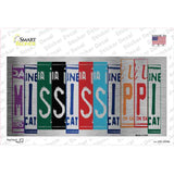 Mississippi Art Novelty Sticker Decal