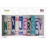 New Jersey Art Novelty Sticker Decal