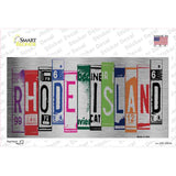 Rhode Island Art Novelty Sticker Decal