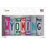 Wyoming Art Novelty Sticker Decal