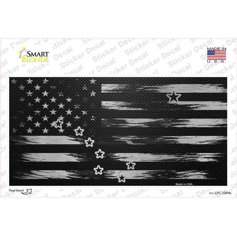 Alaska Carbon Fiber Novelty Sticker Decal