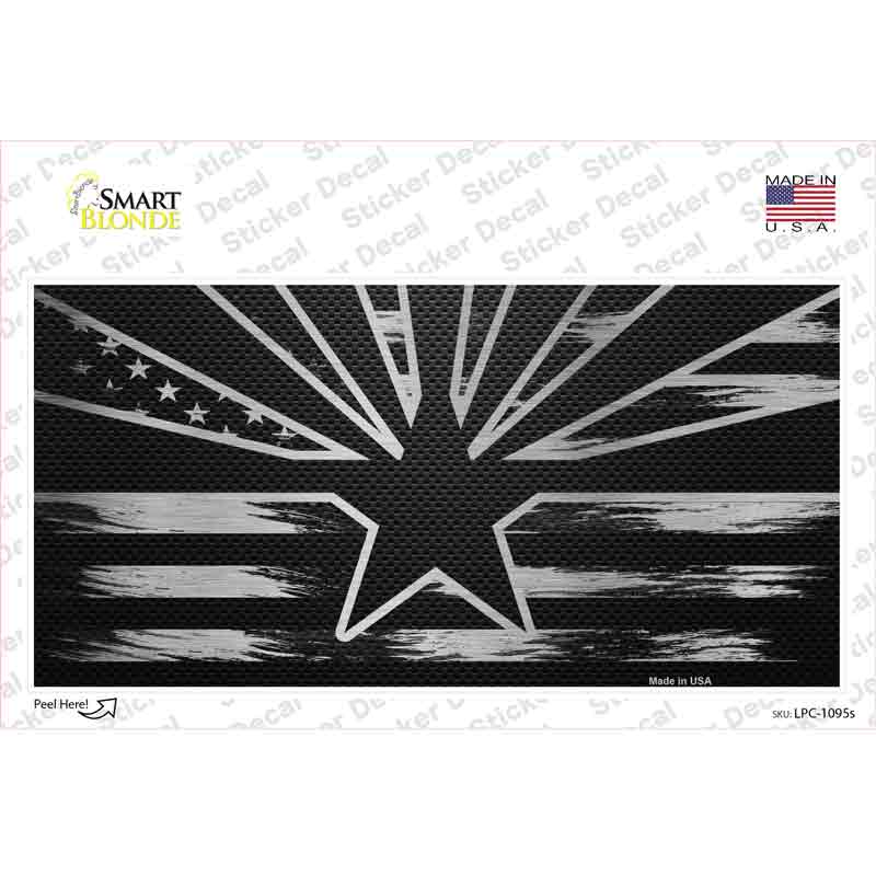 Arizona Carbon Fiber Novelty Sticker Decal