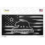 California Carbon Fiber Novelty Sticker Decal