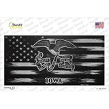Iowa Carbon Fiber Novelty Sticker Decal