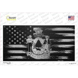 Maine Carbon Fiber Novelty Sticker Decal