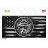 Nebraska Carbon Fiber Novelty Sticker Decal