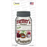 Preserves Farmers Market Novelty Mason Jar Sticker Decal