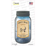 Skull Dust Novelty Mason Jar Sticker Decal