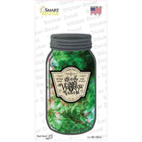 Black Widow Venom Novelty Mason Jar Sticker Decal