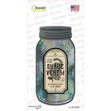 Pure Snake Venom Novelty Mason Jar Sticker Decal