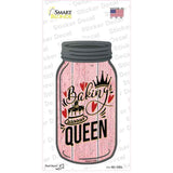 Baking Queen Novelty Mason Jar Sticker Decal