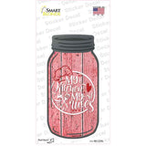 My Kitchen My Rules Logo Novelty Mason Jar Sticker Decal