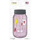 Queen Cooks Here Novelty Mason Jar Sticker Decal