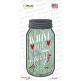 Whisk Me Away Novelty Mason Jar Sticker Decal