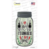 Yum Muffins Novelty Mason Jar Sticker Decal