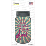 To Hawaii I Go Novelty Mason Jar Sticker Decal