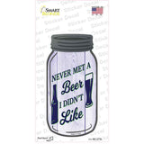 Beer I Didnt Like Novelty Mason Jar Sticker Decal