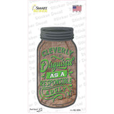 Cleverly Disguised Adult Novelty Mason Jar Sticker Decal