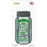 Spicy Disaster Novelty Mason Jar Sticker Decal