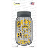 Bags Under My Eyes Designer Novelty Mason Jar Sticker Decal