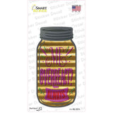 Overreact Always Corrugated Novelty Mason Jar Sticker Decal