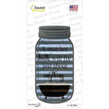 Hot Bath Fix Corrugated Novelty Mason Jar Sticker Decal