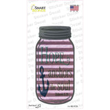 Hope Anchors Soul Corrugated Novelty Mason Jar Sticker Decal