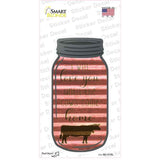 Until Cows Come Home Corrugated Novelty Mason Jar Sticker Decal