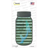 Mermaids Wash Tails Corrugated Novelty Mason Jar Sticker Decal