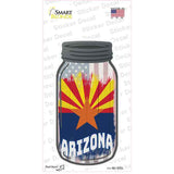 Arizona | USA Flag Novelty Mason Jar Sticker Decal