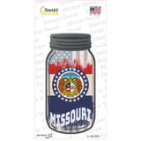 Missouri | USA Flag Novelty Mason Jar Sticker Decal
