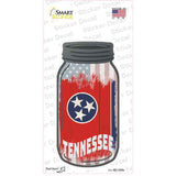 Tennessee | USA Flag Novelty Mason Jar Sticker Decal