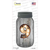 9 Bulb Lettering Novelty Mason Jar Sticker Decal