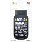Dads Garage Free Advice Novelty Mason Jar Sticker Decal
