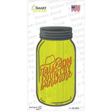 Raised On Country Sunshine Novelty Mason Jar Sticker Decal