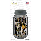 Raised On Sweet Tea And Jesus Novelty Mason Jar Sticker Decal