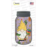 Gnome With Jalapeno Novelty Mason Jar Sticker Decal