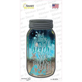 What Happens Stays At Beach Novelty Mason Jar Sticker Decal