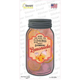 Lemons Make Strawberry Lemonade Novelty Mason Jar Sticker Decal