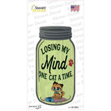 One Cat At A Time Novelty Mason Jar Sticker Decal