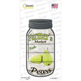 Pears Farmers Market Novelty Mason Jar Sticker Decal