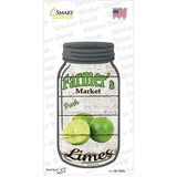 Limes Farmers Market Novelty Mason Jar Sticker Decal