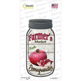 Pomegranates Farmers Market Novelty Mason Jar Sticker Decal