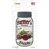 Beets Farmers Market Novelty Mason Jar Sticker Decal